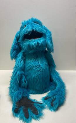 Unbranded Blue Creature Puppet-SOLD AS IS