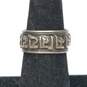 Aztec Sterling Silver Assorted Ring Bundle 2pcs Sz 6 1/2 - 9 16.3g image number 2
