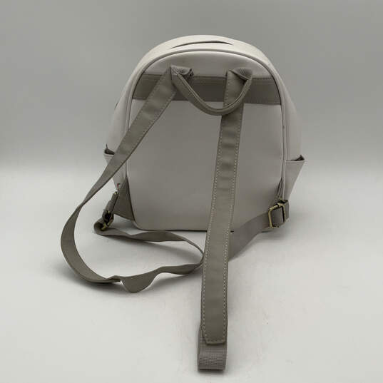 Womens Multicolor Floral Leather Adjustable Strap Top Handle Backpack Bag image number 2