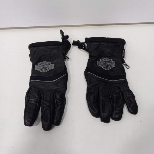 Harley-Davidson Leather Gloves Men's Size 2XL image number 1