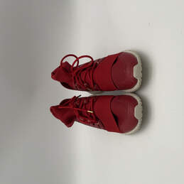 Mens Tubular Doom AQ2550 Red Round Toe Low Top Lace-Up Sneaker Shoes Sz 10 alternative image