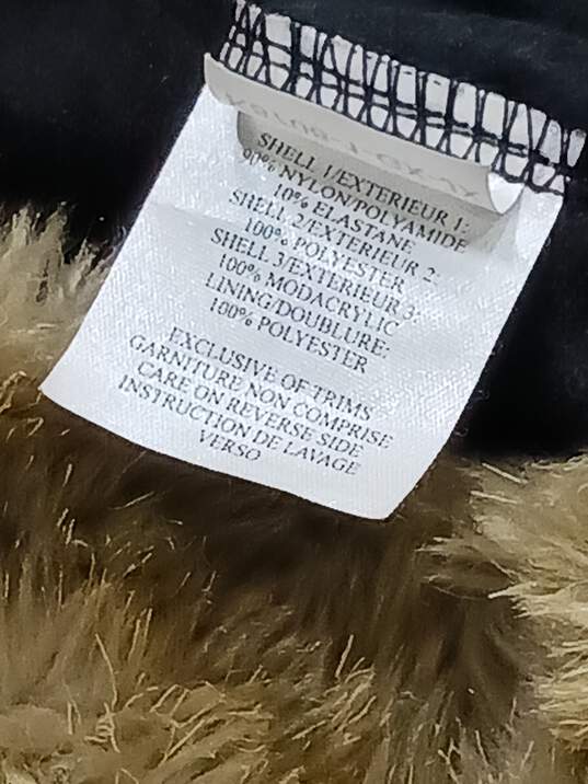 Marmot Faux Fur Trim Full Zip Hooded Jacket Size M image number 4