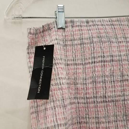 French Connection Soft Pink Check Skirt NWT Size 2 image number 2