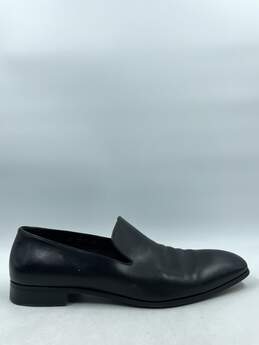 Authentic Prada Black Leather Loafers M 9.5