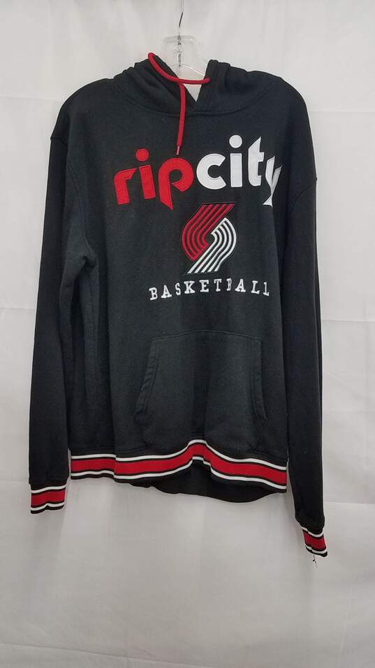 NBA Rip City Basketball Hoodie Size Large image number 1
