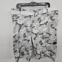 Guess Los Angeles White Camo Shorts