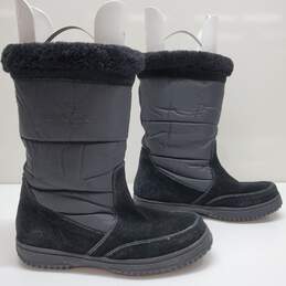 Coach SHERMAN Women's  Suede/Nylon Black Boots Size 9B alternative image