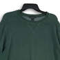 Mens Green Long Sleeve Crew Neck Classic Pullover Sweater Size XL Tall image number 3