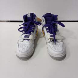 Air Jordan Legacy Lakers Sneakers Boy's Size 6Y