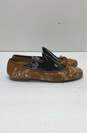 Schumacher x Margaux Brown Stitched Leather Ballet Loafers Shoes Size 11.5 image number 1