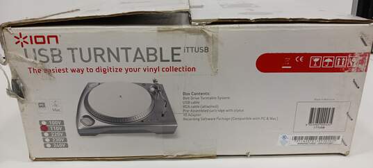 ION USB Turntable ITTUSB w/Box image number 4