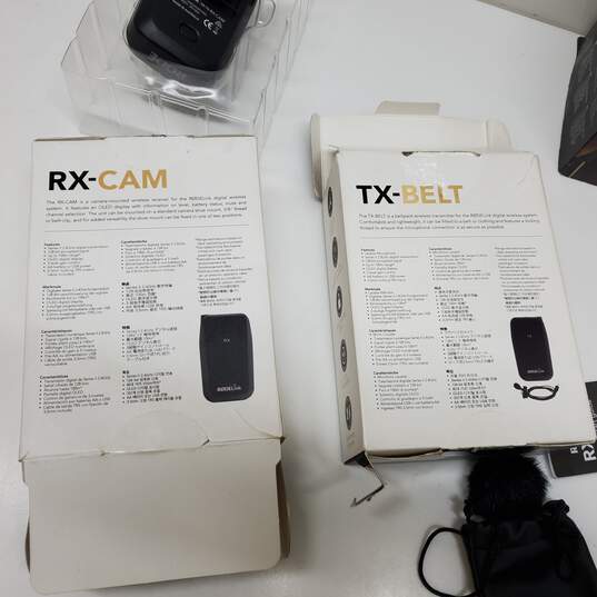 Bundle RODELink Untested P/R* Wireless Audio System Film Maker Rx-Cam + TX-Belt image number 4