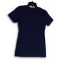 Womens Blue Graphic Short Sleeve Round Neck Pullover Casual T-Shirt Size S image number 2