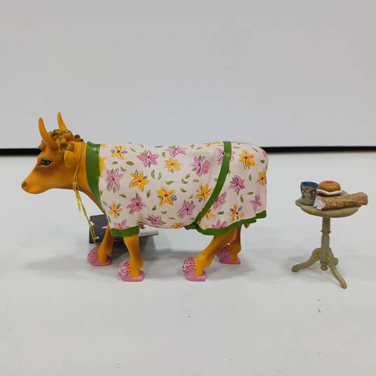 Cow Figurine w/Side Table image number 5