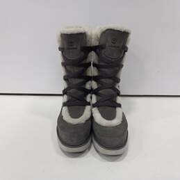 Timberland Women's Gray Tall Mukluk Winter Boots Size 9