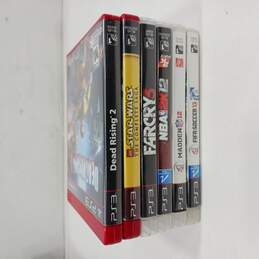 Bundle of 6 Sony PlayStation 3 Video Games