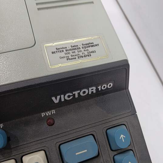 Victor 100 Calculator Model 6446-592 image number 3