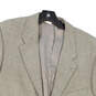 Mens Gray Long Sleeve Notch Lapel Single Breasted Blazer Suit Jacket Size 44R image number 3