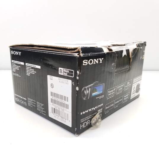 Sony Handycam HDR-CX110 HD Camcorder image number 1