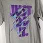 Mens Just Do It Short Sleeve Crew Neck Pullover Graphic T-Shirt Size Large image number 3