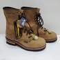 Ad Tec Tan Leather Steel Toe Work Boots image number 1