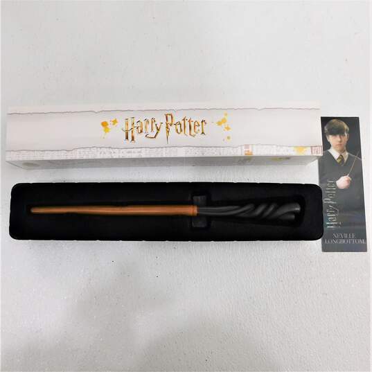 Lot of 3 Harry Potter Mystery Wands Draco Malfoy Voldemort Neville Longbottom w/ Bookmarks image number 3