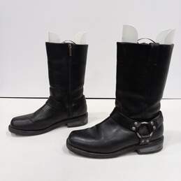 Men's Black Harley Davidson Boots Size 9 1.2 alternative image