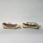 Kaitlyn Pan Women's US Size 7 1/2 Yellow Spiked Flats image number 3