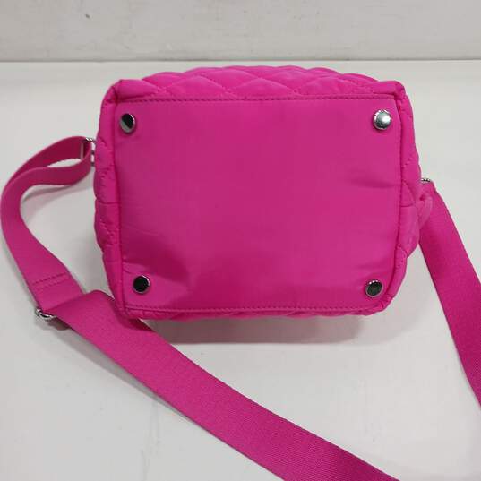 Pink Quilted Handbag image number 3