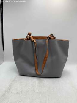Dooney & Bourke Womens Gray Brown Bucket Bag alternative image
