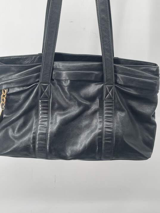 Americana By Sharif Womens Black Double Handle Shoulder Bag W-0541817-C