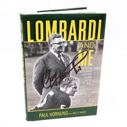 HOF Paul Hornung Signed Lombardi & Me Book Green Bay Packers alternative image