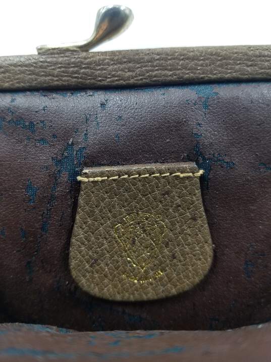 Authentic Gucci GG Brown Coin Pouch image number 5