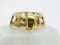 14K Yellow Gold White Sapphire Pendant 2.1g image number 4