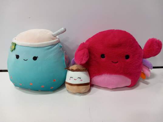 Bundle of 3 Assorted Squishmallows image number 1