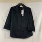 Women's Black Chico's No-Iron 3/4 Sleeve Button-Up Top, Sz. 1 image number 1