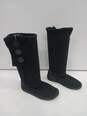 UGG Black Knit Sock Boots image number 2