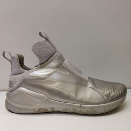 Puma Women's Fierce 189865 01 Silver Running Shoes Sneakers Size 9.5