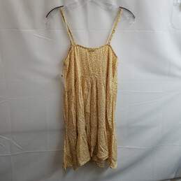Billabong Women's Yellow Viscose You Got It Mini Dress Size S alternative image