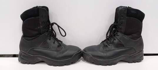 5.11 Men's Black Leather Tactical Boots Size 8 image number 3