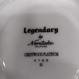 Bundle of 3 Noritake Crestwood Platinum Saucers alternative image