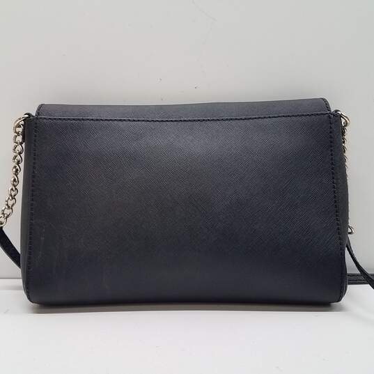 Buy the Kate Spade Genuine Saffiano Leather Crossbody Chain Strap Fold Over