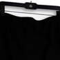 NWT Womens Black Pleated Hem Back Zip Straight & Pencil Skirt Size 10 image number 4