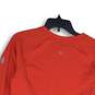 NWT Eddie Bauer Womens Red Crew Neck Long Sleeve Activewear Pullover T-Shirt M image number 4