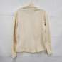 Patagonia Synchilla WM's Fleece Wildcats Full Zipper Cream Color Jacket Size M image number 2
