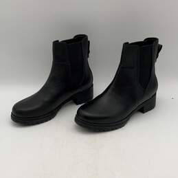 Cole Haan Womens Black Round Toe Block Heel Pull-On Chelsea Boots Size 8.5 alternative image