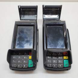 Lot of 2 Dejavoo Z11 Vega 3000 Credit Card Machines Untested #4