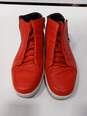Gucci Hudson Men's Black & Orange Shoes Size 7.5 image number 1