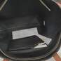 Madewell The Transport Black Leather Zip Top Tote NWT image number 6