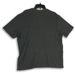 Alfani Mens Green Ribbed V-Neck Short Sleeve Pullover T-Shirt Size XL alternative image